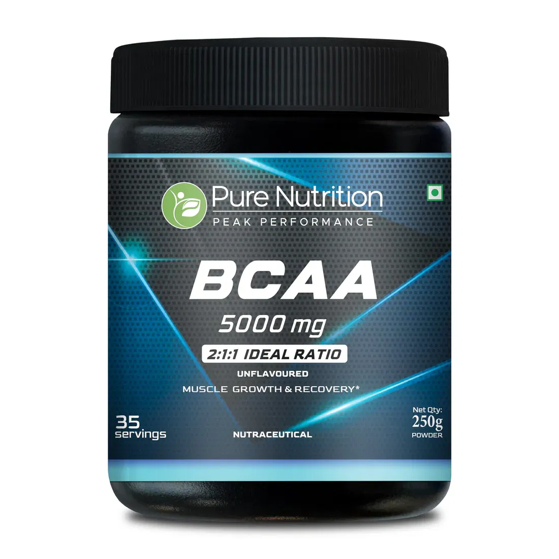 Peak Performance BCAA 5000 mg – 2:1:1 Ratio – Unflavoured