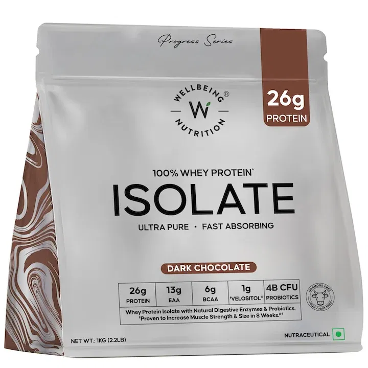 100% Whey Protein Isolate Dark Chocolate
