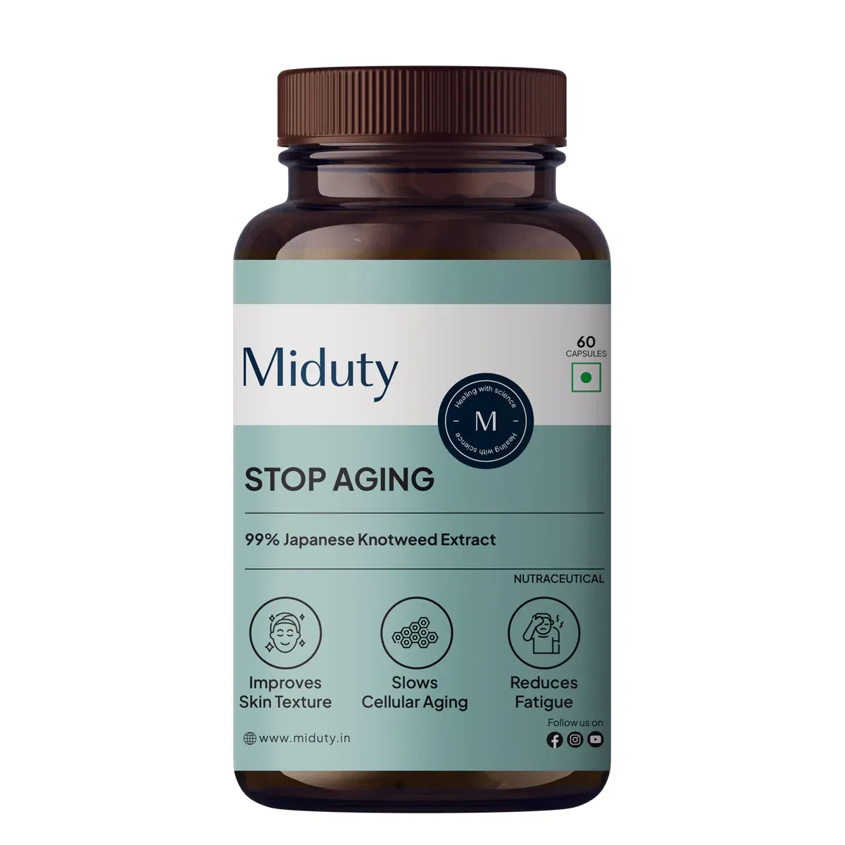 Stop Aging | Trans-Resveratrol 99%