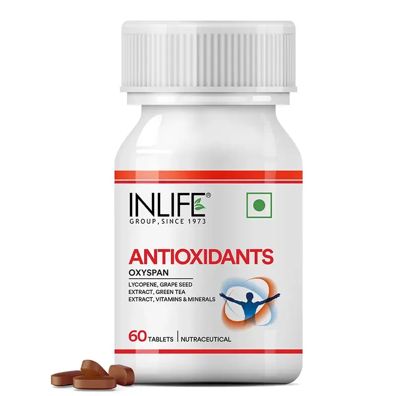 Antioxidants Supplement with Lycopene, Grape Seed, Green Tea Extract Tablets