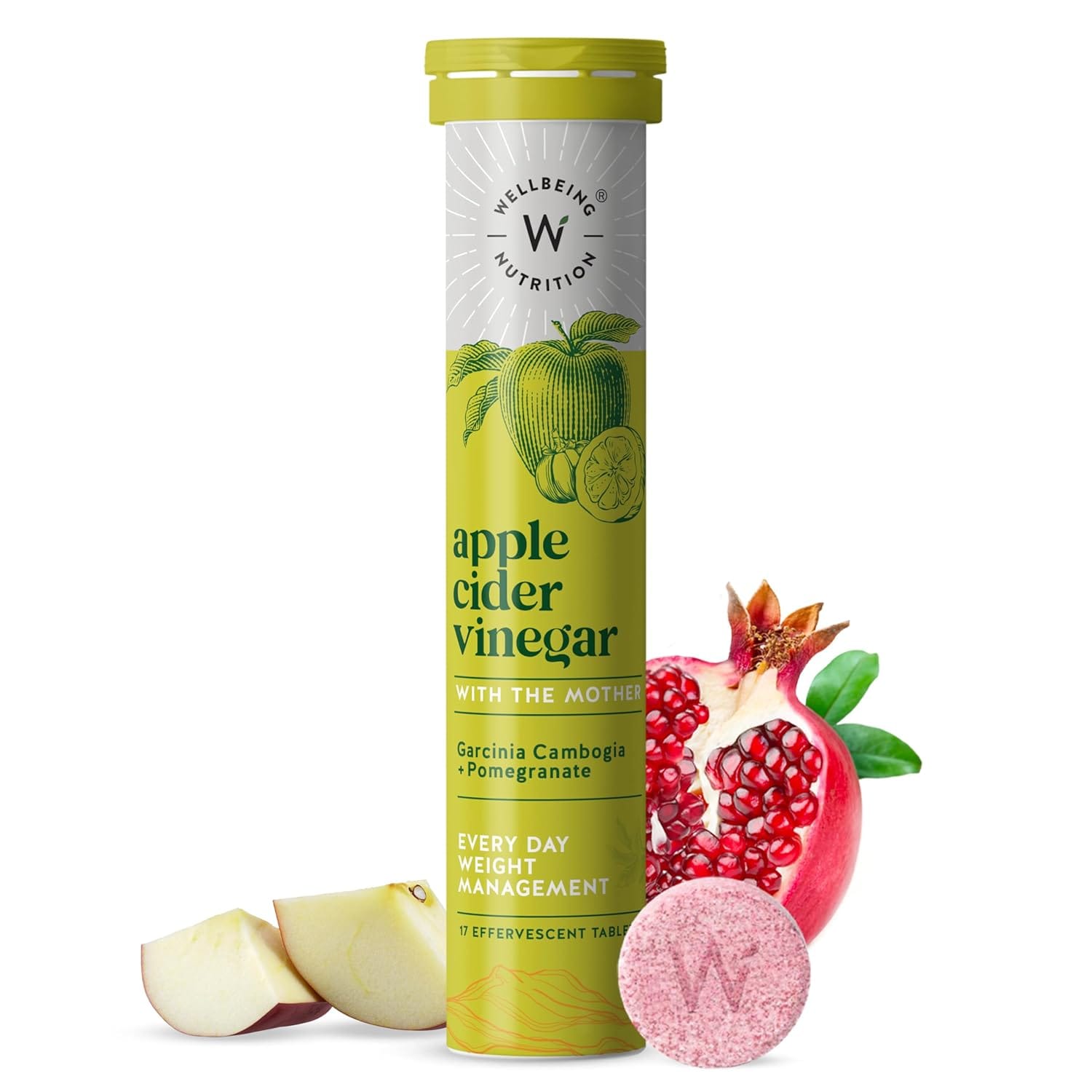 Apple Cider Vinegar with Garcinia Cambogia and Pomegranate Effervescent Tablets