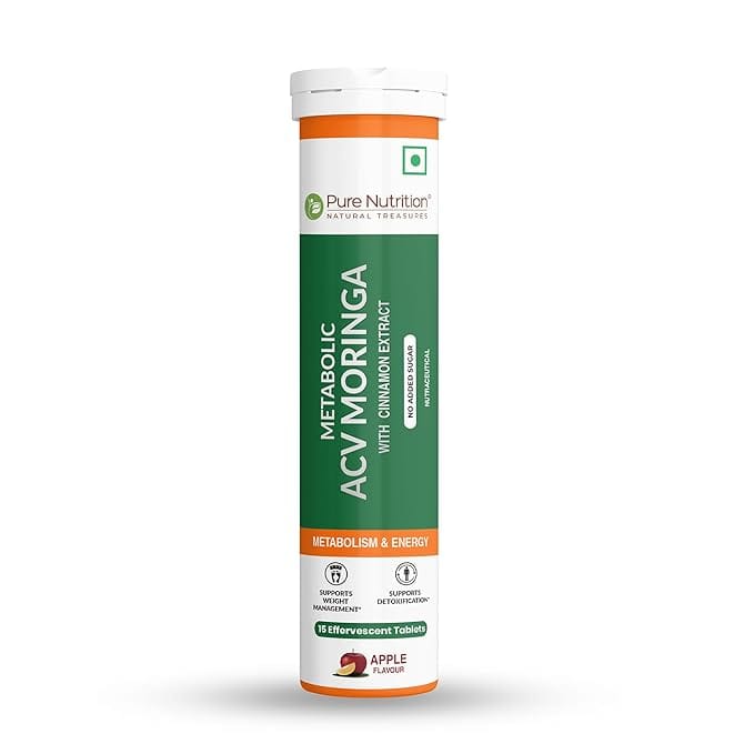 Apple Cider Vinegar Moringa with Cinnamon Extracts
