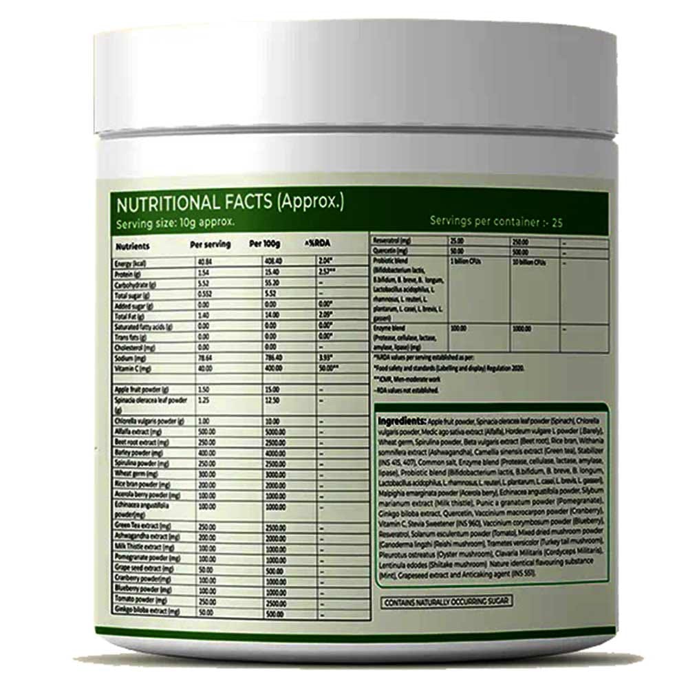 Super Green Powder - Mint Flavour