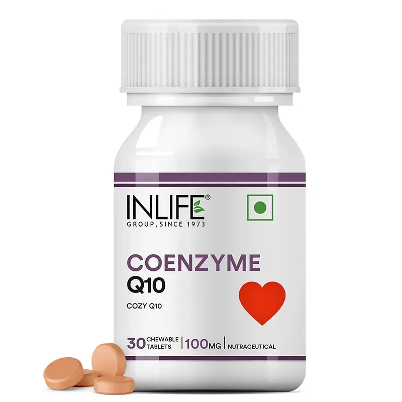 Coenzyme Q10 100 mg, Ubiquinone Chewable Tabs