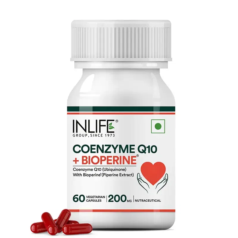 Coenzyme Q10 with Bioperine, 200 mg, Veg. Capsules